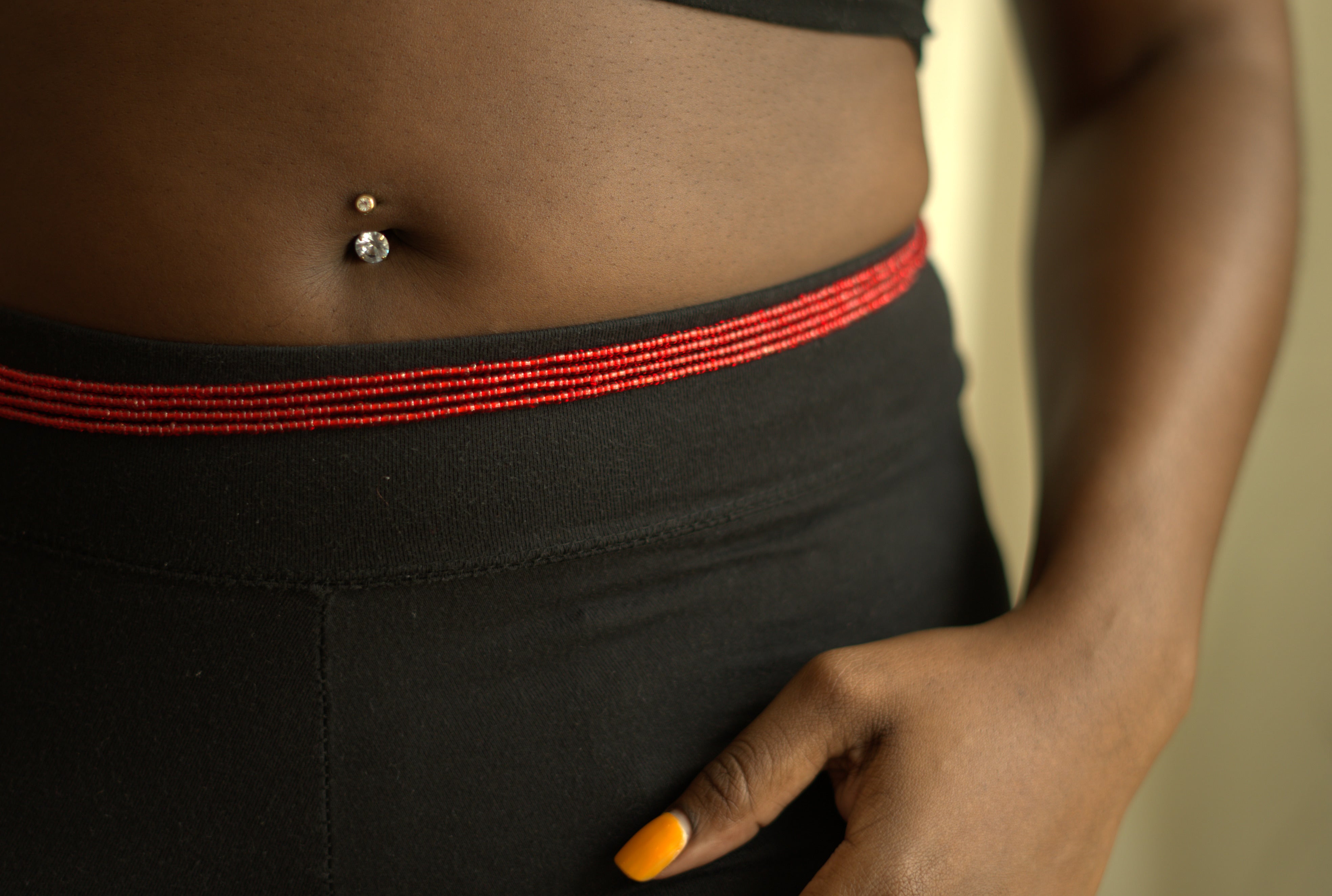 Red Waistbeads