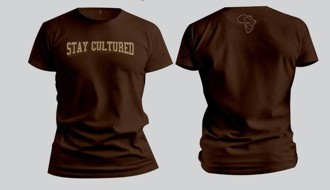 Stay Cultured Patched Chenille T-Shirt