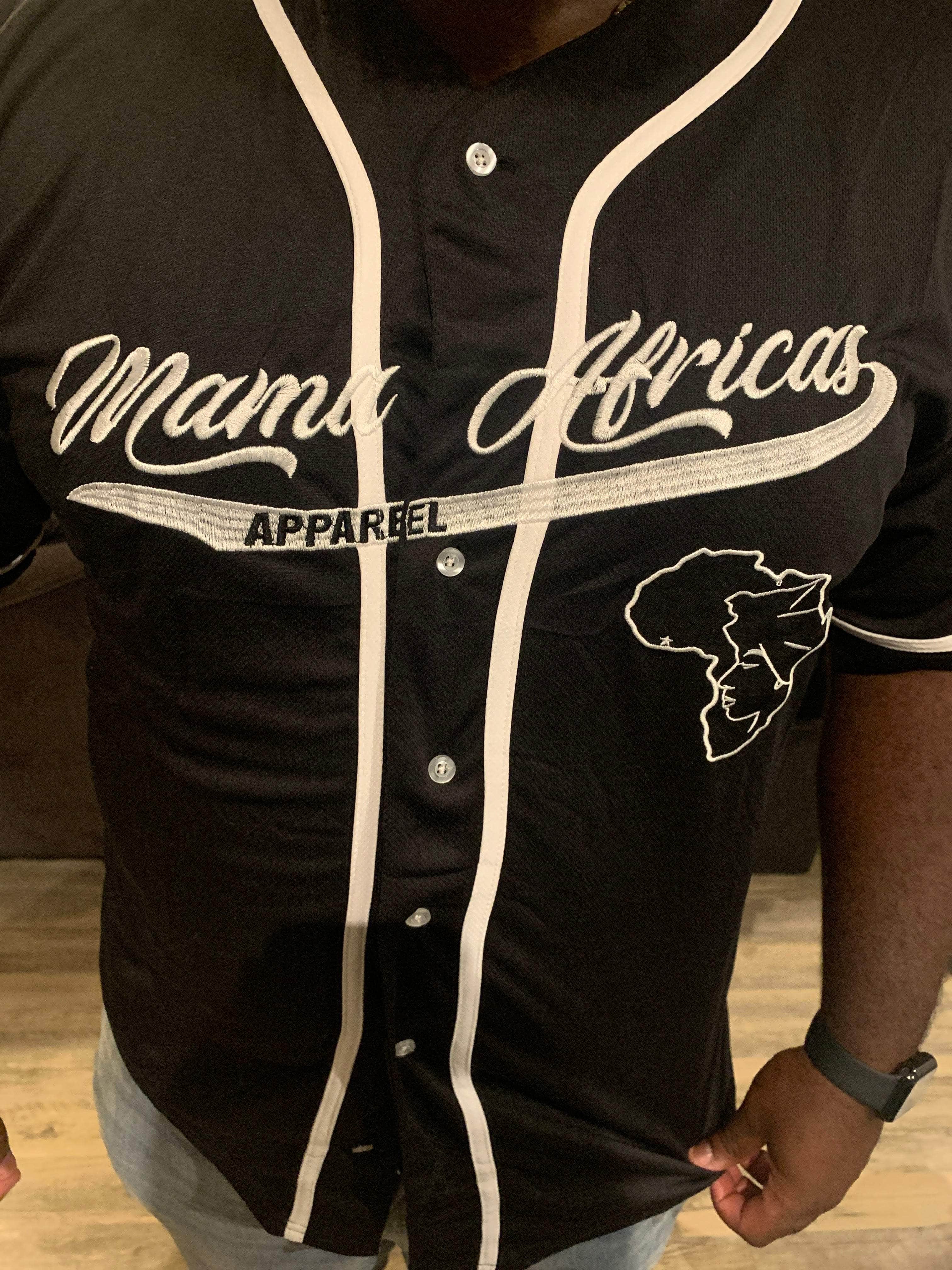 Mama Africa’s Apparel Baseball Jersey